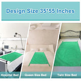 YEARSTAR All-Purpose Transfer Blanket35" x 55" Positioning Bed Pad with 20 Reinforced Handles - Lifting Board Device for Body Lift Turning Moving - Caring Physically Challenged People Elderly Patient