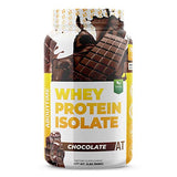 ABOUT TIME Whey Protein Isolate Chocolate 2lb - 25g Protein, Non-GMO, 0g Fat, 0g Sugars, No Artificial Sweeteners, 32 Servings