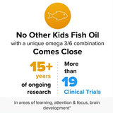 Equazen PRO Fish Oil for Kids - Clinically Tested to Improve Focus, Learning + Behavior in Children, Teens - DHA/EPA Omega-3 + Omega-6 Supplement for Brain Support* (90 Softgels / 30 Servings)