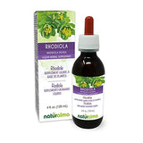 Naturalma Rhodiola rosea (Sedum roseum) Root Alcohol-Free Tincture 4 fl oz Liquid Extract in Drops | Herbal Supplement | Vegan | Product of Italy