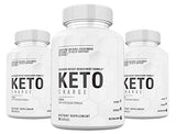 (3 Pack) Keto Charge Pills, Keto Charged Advanced Weight Management Formula, 180 Capsules, 3 Months Supply