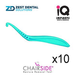 Zest CHAIRSIDE Genuine Dental Removal Tool for Artificial Teeth, 10-Pack