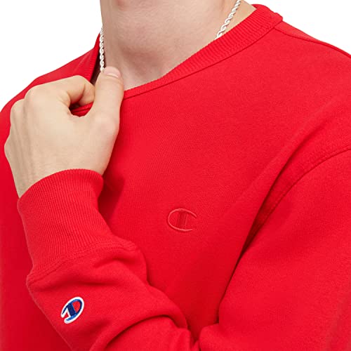 Champion Men's Crewneck, Powerblend Fleece Sweatshirt, Crewneck Sweatshirts(Reg. or Big & Tall)