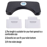 Toilet Stool, Folding Toilet Stool, Squatting Toilet Stool, Bathroom Toilet Stool, Potty Step Stool, Splicable Poop Stool, Step Toilet Stool Bathroom, Bathroom Potty Step Stool(Black)