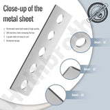 Snow Blower Impeller Modification Kit - 1/4" 4-Blade Universal, for Modifies 2-Stage Machine (4)