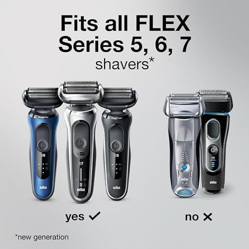 Braun Series 7 New Generation Electric Shaver 73s Replacement Head, Compatible with 7020s, 7025s, 7085cc, 7027cs, 7071cc and 7075cc Shavers