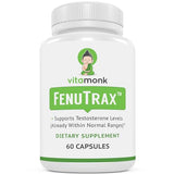 VitaMonk FenuTrax™ Fenugreek Extract Powerful 50% Fenugreek Seed Extract Standardized for Fenuside - High Furostanol Glycoside and Saponin Content When Compared to Testofen - 60 Capsules