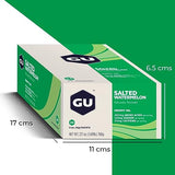 GU Energy Original Sports Nutrition Energy Gel, 24-Count, Salted Watermelon