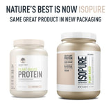 Isopure Unflavored Vegan Protein Powder, with Monk Fruit Sweetener & Amino Acids, Post Workout Recovery, Sugar Free, Plant Based, Organic Pea Protein, Dairy Free, 20 Servings (Packaging May Vary)