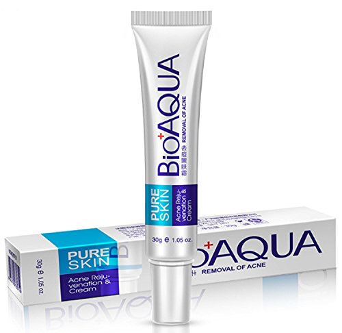 BIOAQUA 4in1 Face Acne Treatment Scar Removal Spots Pimples Oil Cream Face Masks Scar Blemish Marks Moisturizing Oil 100g+30g+30ml+4pcs X30g