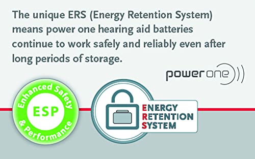 Power One Size 675 Hearing Aid Batteries (120)