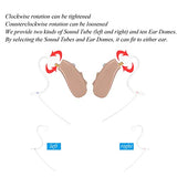 Banglijian Hearing Aid Ziv-201A Rechargeable Digital Noise Cancelling Small Size (Pair)
