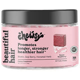 CHEWSY Beautiful Hair Chews, Promotes Longer, Stronger, Healthier Hair, Biotin, Vitamins C, A, B12, D3, Goji Berry for All Hair Types â Individually Wrapped Hair Vitamin Fruity Chews, 30-Day Supply