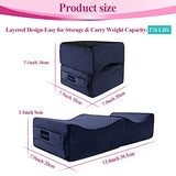 BBL Pillow Brazilian Butt Lift Pillow After Surgery Seat Cushion Butt Pillow for Sitting Driving Post Recovery Booty Pillows Chair Buttlift Buttocks Foam (Blue)