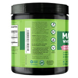 NATURELO Whole Food Magnesium Powder - Supports Stress Relief, Relaxation, Raspberry Lemon Flavor - 40 Servings | 7 oz