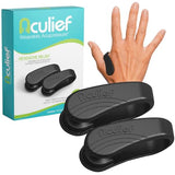 Aculief - Award Winning Natural Headache, Migraine, Tension Relief Wearable – Supporting Acupressure Relaxation, Stress Alleviation, Tension Relief and Headache Relief - 2 Pack (Black)