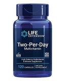 Life Extension Two-Per-Day Multivitamin, vitamins B, C, D, zinc, packed with over 25 vitamins, minerals & extracts, two-month supply, non-GMO, gluten-free, 120 capsules