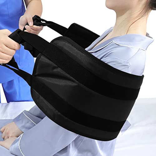 YHK 32in Padded Bed Transfer Nursing Sling for Patient，Elderly Safety Lifting Aids,Nursing Transfer Sling Handle Back Lift Mobility Belt for Patient Care,for Medical Lifting Assistance.