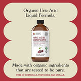 Complete Natural Products Uric Acid Complete - 16oz Liquid Supplement to Support Uric Acid Cleanse, Kidney Health & Circulation with Apple Cider Vinegar, Tart Cherry, & Beet Root.