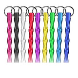 hujiling Keychain Women's keychain is suitable for female elderly teenagers Screw shaped design handle, more convenient for use Safety keychain 9-piece set