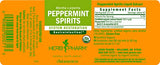 Herb Pharm Certified Organic Peppermint Spirits Liquid Extract Digestive System Support* Blend with Essential Oil - 1 Ounce