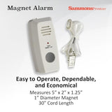 Sammons Preston Magnet Alarm, Fall Management System for Elderly Residents, Aid for Monitoring Patients in Bed or In Wheelchairs, Alarm System for Assisted Living Residents and Elderly Care