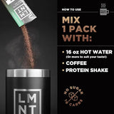 LMNT Hot Chocolate and Coffee Mixer - Chocolate Medley (Mint, Chai, and Raspberry) Salt Electrolytes | Hydration Powder Packets | No Sugar or Artificial Ingredients | Keto & Paleo Friendly | 30 Sticks