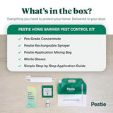 Pestie Home Barrier Pest Control Kit, Expert Pest Control for Your Home, Fast-Acting, Long-Lasting Insect Killer, Professional Spray Protects Against Common Pests