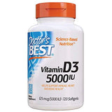 Doctor'S Best Vitamin D3, Capsule 5, 000 Iu for Healthy Bones, Teeth, Heart & Immune Support, Non-GMO, Gluten-Free, Soy Free, 720 Count (Pack of 1)