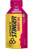 Honey Stinger Organic Fruit Smoothie Energy Gel | Gluten Free & Caffeine Free | For Exercise, Running and Performance | Sports Nutrition for Home & Gym, Pre and Mid Workout | 24 Pack, 26.4 Ounce