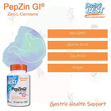 Doctor's Best PepZin GI, Zinc-L-Carnosine Complex, Non-GMO, Vegan, Gluten /Soy Free, Digestive Support, 120 Veggie Caps