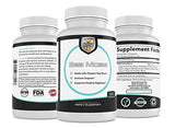 HMS Nutrition Organic Sea Moss Organic Bladderwrack Organic Burdock 120ct 60 Serving 2 Month Supple Vegetable Capsules