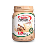 Premier Protein Powder, Cafe Latte , 30g Protein, 1g Sugar, 100% Whey Protein, Keto Friendly, No Soy Ingredients, Gluten Free, 17 servings, 23.9 Ounce (Pack of 1)