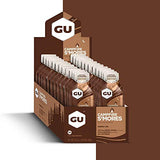 GU Energy Original Sports Nutrition Energy Gel, 24-Count, Campfire S'Mores