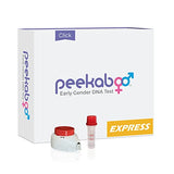 Peekaboo Click Express DNA Test Kit, Early Gender Detection, Same Day Results, Test as Early as 6 Weeks Pregnant, Over 99% Accurate*