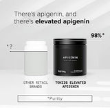 Toniiq Ultra High Strength Apigenin - 100mg Concentrated Formula - 98%+ Highly Purified - 180 Vegetarian Capsules
