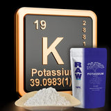 RAW Potassium 8oz - Essential Plant Nutrient for Vigorous Growth and Stress Resistance - Indoor, Outdoor, Hydroponic Use