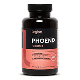 LEGION Phoenix Thermogenic Fat Burners & Weightloss Pills - 30 Serving, 90 Capsules (Caffeine)