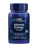 Life Extension Adrenal Energy Formula - Stress Management Supplements with Ashwagandha, Cordyceps, Holy Basil & Bacopa for Homeostasis Support – Gluten-Free, Non-GMO, Vegetarian – 60 Capsules