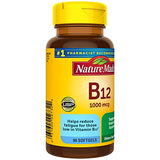 Nature Made Vitamin B12 1000 mcg, Dietary Supplement for Energy Metabolism Support, 90 Softgels, 90 Day Supply