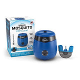 Thermacell E55 E-Series Rechargeable Mosquito Repeller with 20’ Mosquito Protection Zone; Royal Blue; Includes 12-Hr Repellent Refill; Bug Spray Alternative; Scent Free; No Candle or Flame