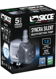 SICCE Syncra Silent 1.0 Multifunction 251 GPH Submersible Water Pump | Italian Made 16W Ultra Quiet Durable Aquarium Fish Tank, Fountain, Pond, Hydroponics, Terrarium Black | Freshwater & Saltwater