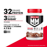 Muscle Milk Genuine Protein Powder, Strawberries 'N Crème, 32g Protein, 5 Pound