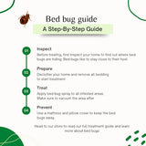 Bed Bug Spray Extra Strength Treatment by Hygea Natural 24oz –Treat Bed Bugs, dust Mites, lice, Fleas, allergens - Stain & Scent Free – Natural Formula - Child & Pet Safe