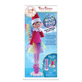 Elf On The Shelf Scout Girl (Blue Eyed Girl) with Magifreez Rainbow Snow Pixie