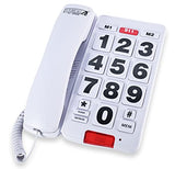 Future Call FC-8888 Big Button Phone for Seniors | Large Button Phones for Seniors | Phone for Visually Impaired and Telephones for Hearing Impaired | 40db Handset | Best Landline Phones for Seniors