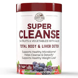 COUNTRY FARMS Super Cleanse, Super Juice Cleanse, Supports Healthy Digestive System, 34 Fruits and Vegetables with Aloe, Promotes Natural Detoxification, Drink Powder, 14 Servings, 9.88 Ounce