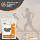 BULKSUPPLEMENTS.COM L-Theanine Powder - L-Theanine Supplement, L-Theanine 200mg - Amino Amino Supplement, Pure & Gluten Free - 200mg of L Theanine Powder per Serving, 1kg (2.2 lbs)