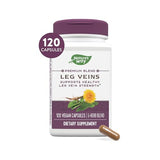 Nature's Way Leg Veins - Supports Healthy Leg Vein Strength* - 6-Herb Blend - With Horse Chestnut Extract, Dandelion - Vegan & Gluten Free - 120 Vegan Capsules