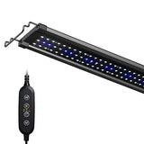 NICREW ClassicLED Gen 2 Aquarium Light, 40 Watts, Dimmable LED Fish Tank Light with 2-Channel Control, White and Blue LEDs, Size 48 to 60 Inch